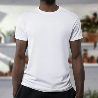 Usports Men's Classic Crew Neck T-Shirt — Soft Cotton Everyday Tee